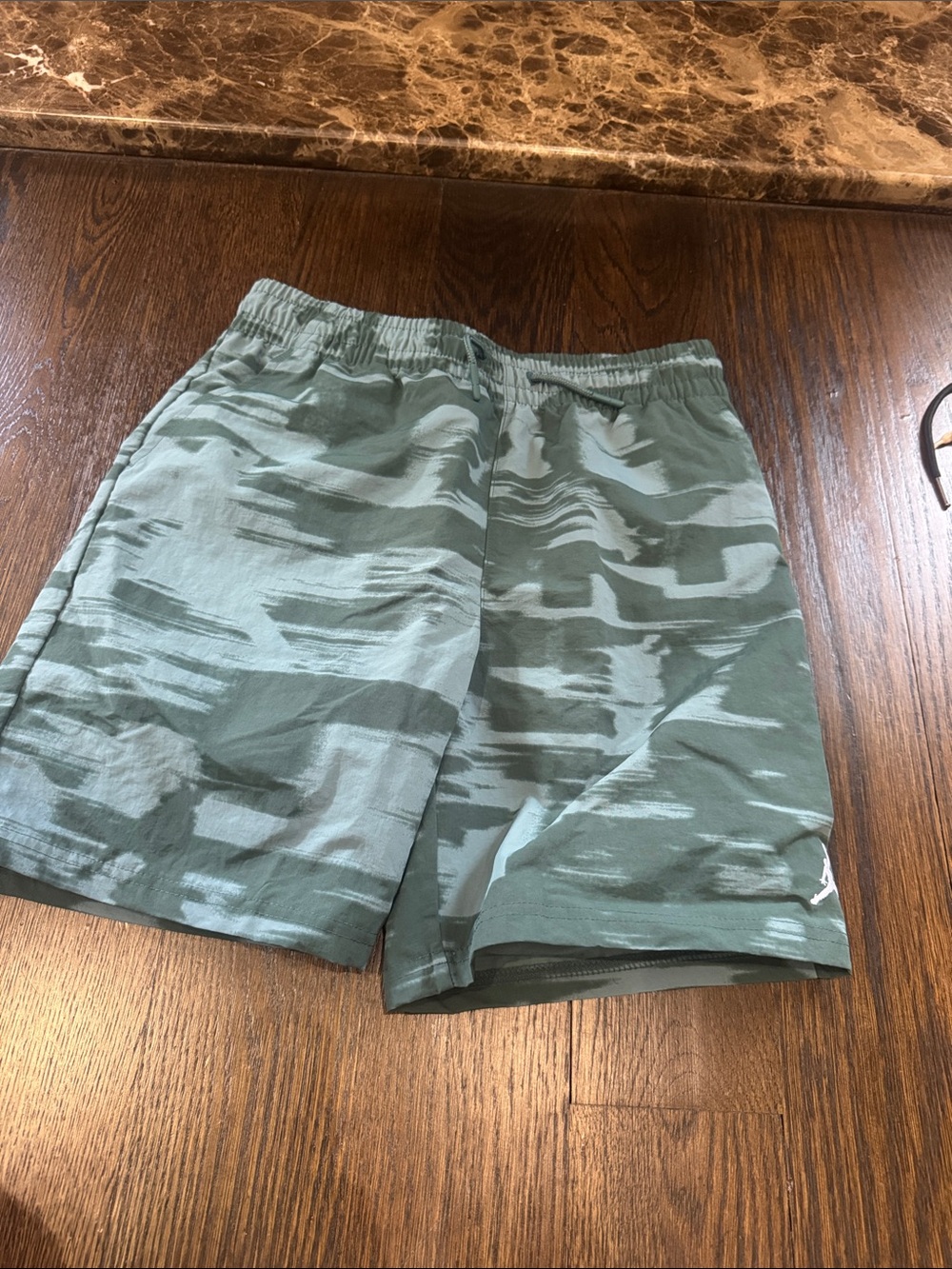 Jordan youth Shorts - Teal Camouflage